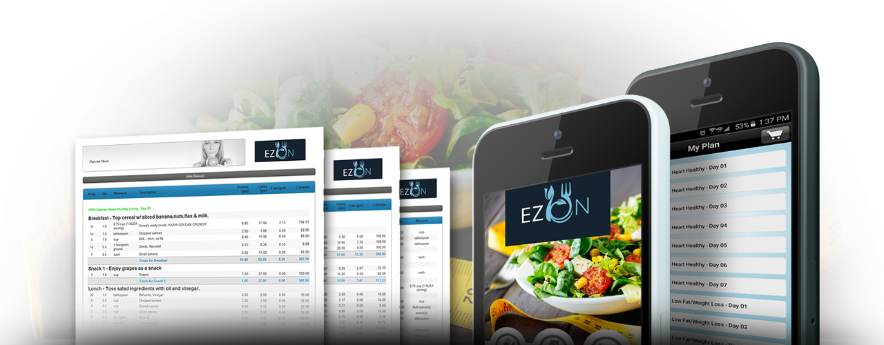 EZ Online Nutrition Mobile